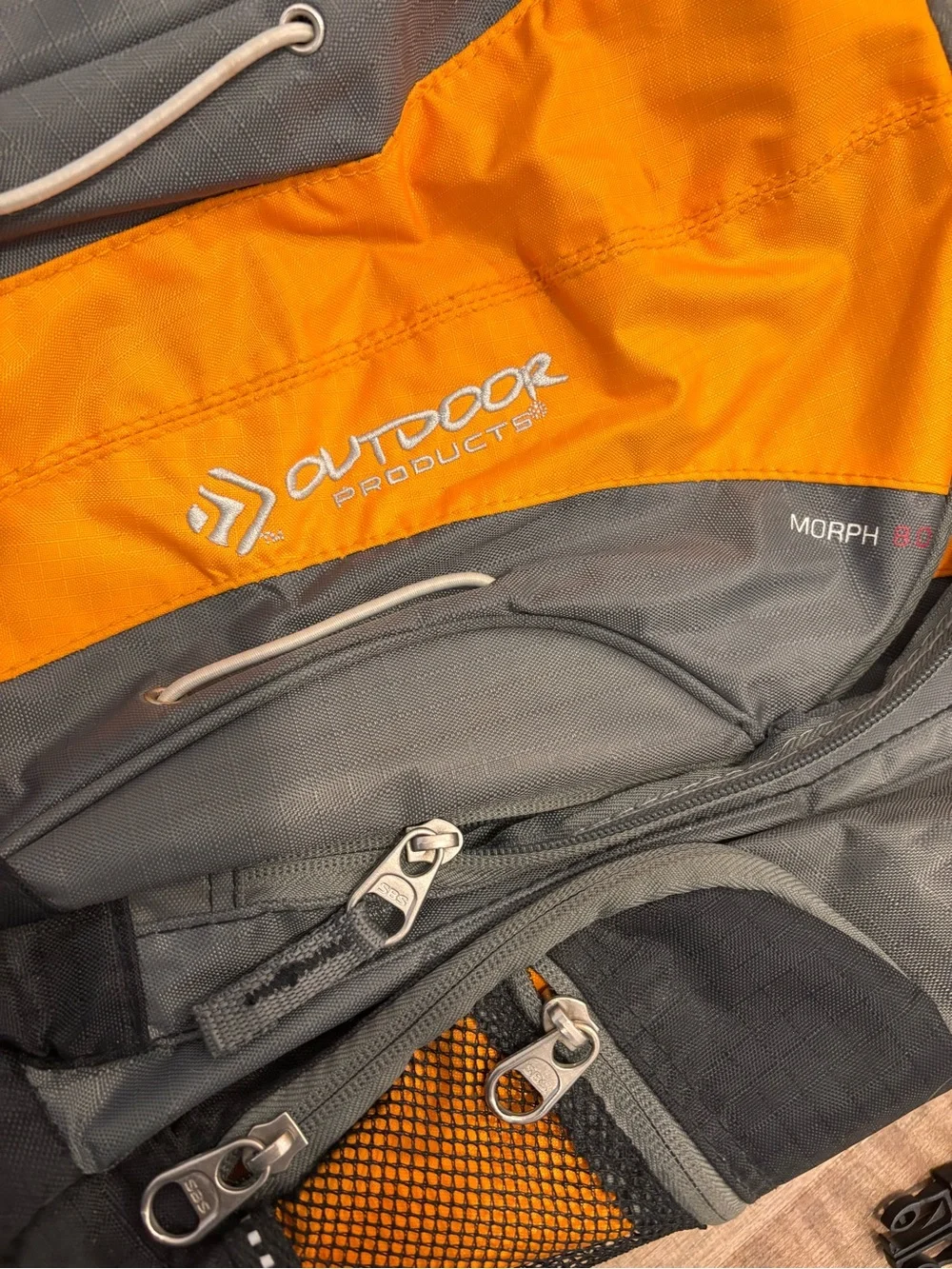 Outdoor Products Men’s Orange and Gray Everyday Backpack
